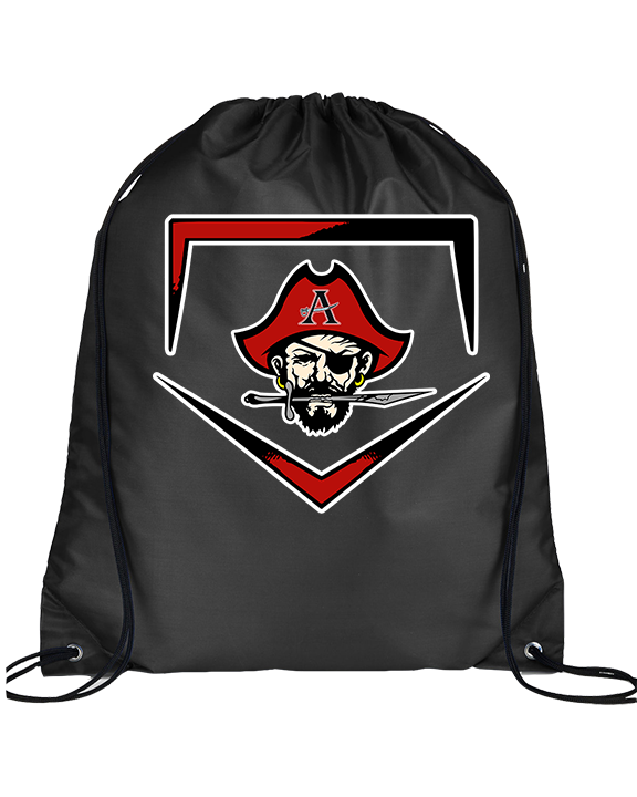 Allatoona HS Baseball Plate - Drawstring Bag