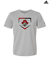 Allatoona HS Baseball Plate - Mens Adidas Performance Shirt