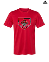 Allatoona HS Baseball Plate - Mens Adidas Performance Shirt