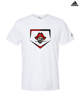 Allatoona HS Baseball Plate - Mens Adidas Performance Shirt