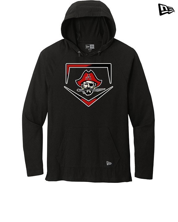 Allatoona HS Baseball Plate - New Era Tri-Blend Hoodie