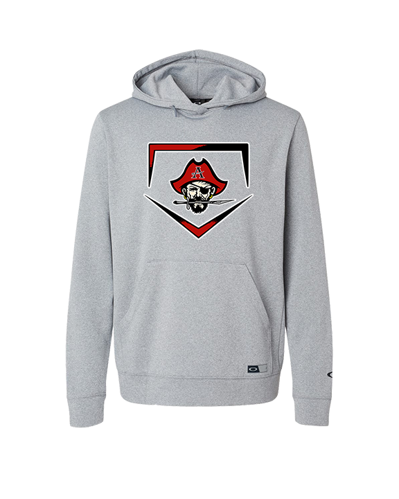 Allatoona HS Baseball Plate - Oakley Performance Hoodie