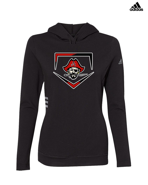 Allatoona HS Baseball Plate - Womens Adidas Hoodie