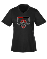 Allatoona HS Baseball Plate - Womens Performance Shirt