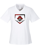 Allatoona HS Baseball Plate - Womens Performance Shirt