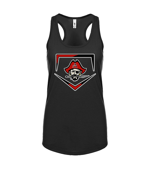 Allatoona HS Baseball Plate - Womens Tank Top