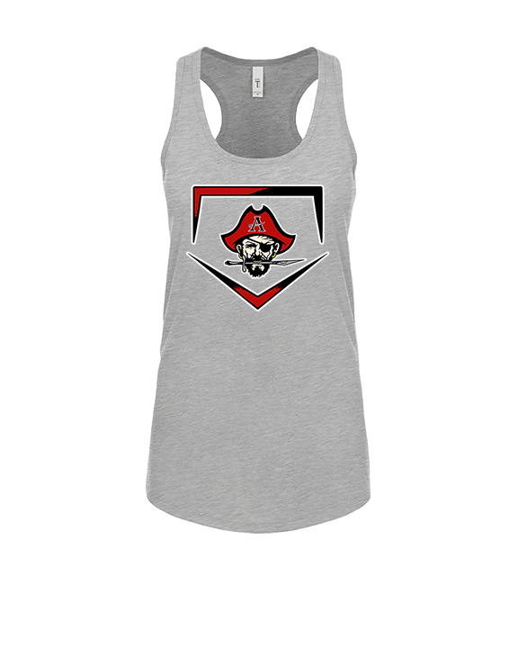 Allatoona HS Baseball Plate - Womens Tank Top