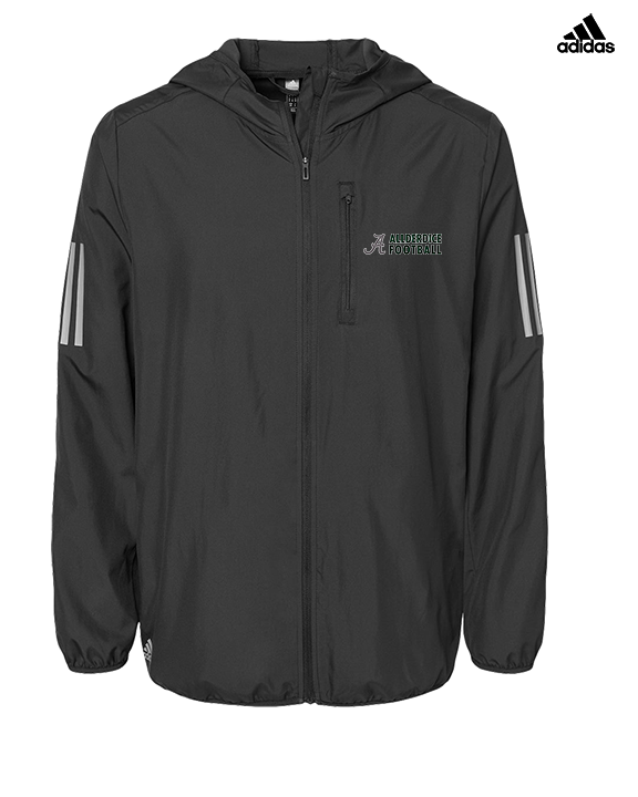 Allderdice HS Football Basic - Mens Adidas Full Zip Jacket