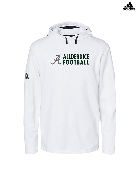 Allderdice HS Football Basic - Mens Adidas Hoodie