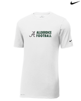 Allderdice HS Football Basic - Mens Nike Cotton Poly Tee