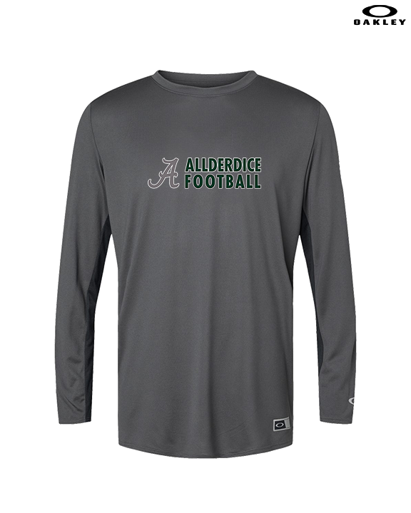 Allderdice HS Football Basic - Mens Oakley Longsleeve