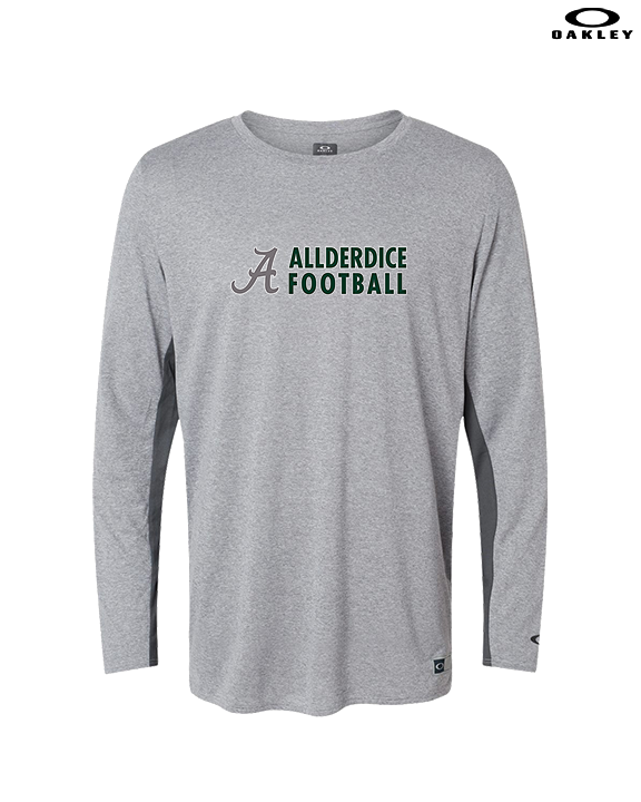 Allderdice HS Football Basic - Mens Oakley Longsleeve