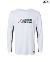 Allderdice HS Football Basic - Mens Oakley Longsleeve