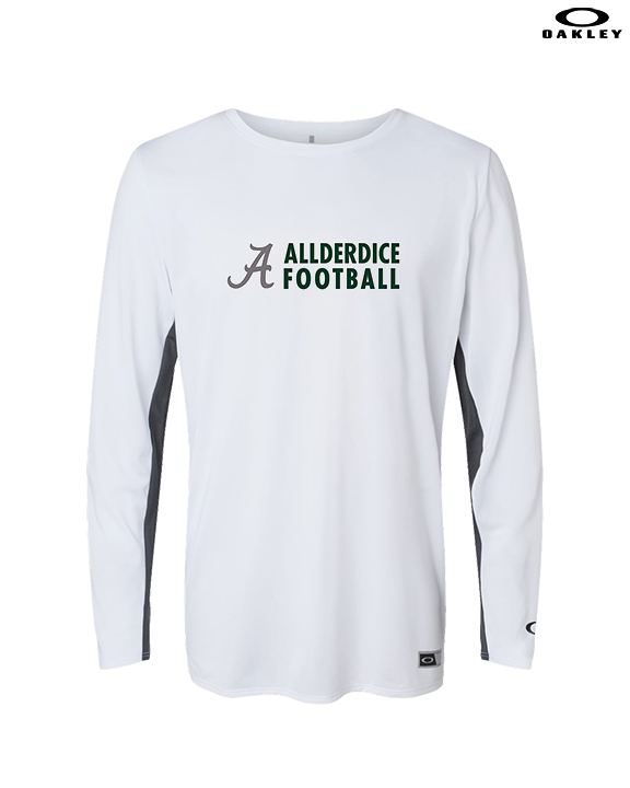 Allderdice HS Football Basic - Mens Oakley Longsleeve