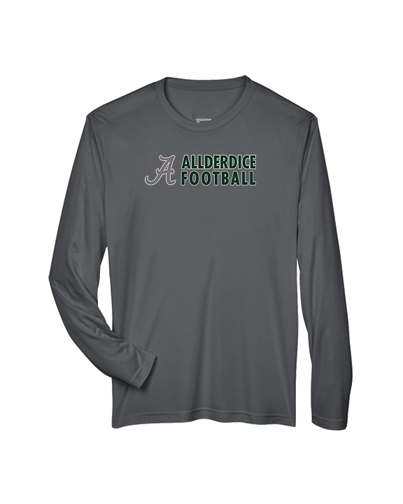 Allderdice HS Football Basic - Performance Longsleeve