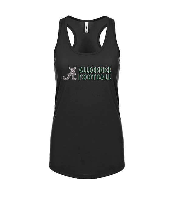 Allderdice HS Football Basic - Womens Tank Top