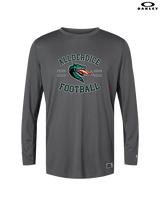 Allderdice HS Football Curve - Mens Oakley Longsleeve