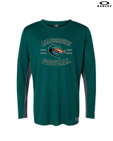 Allderdice HS Football Curve - Mens Oakley Longsleeve