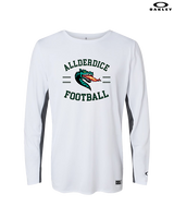 Allderdice HS Football Curve - Mens Oakley Longsleeve