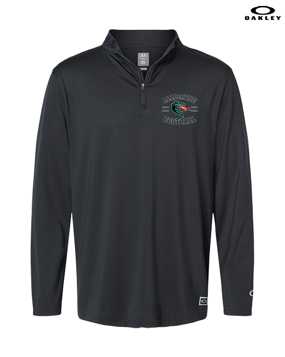 Allderdice HS Football Curve - Mens Oakley Quarter Zip