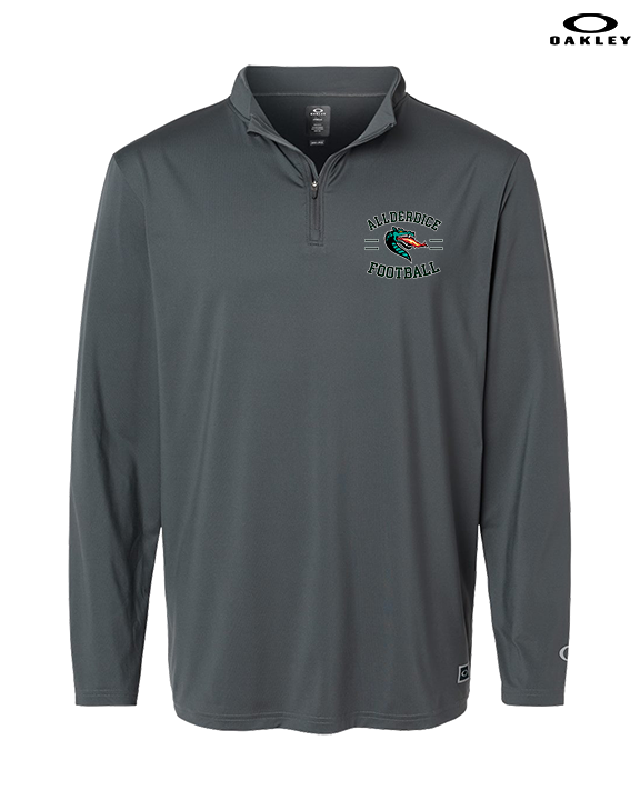 Allderdice HS Football Curve - Mens Oakley Quarter Zip