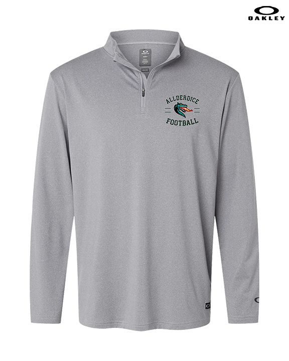 Allderdice HS Football Curve - Mens Oakley Quarter Zip