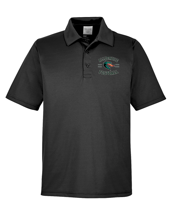 Allderdice HS Football Curve - Mens Polo