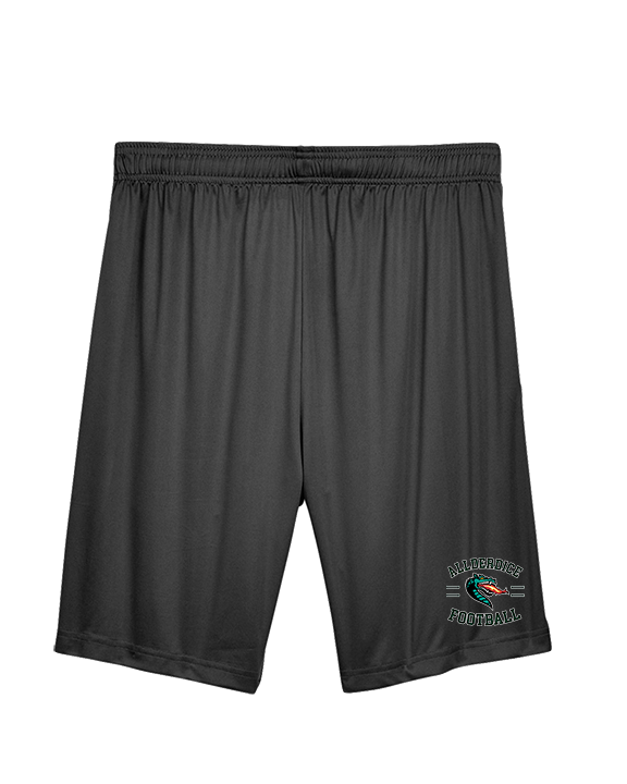 Allderdice HS Football Curve - Mens Training Shorts with Pockets