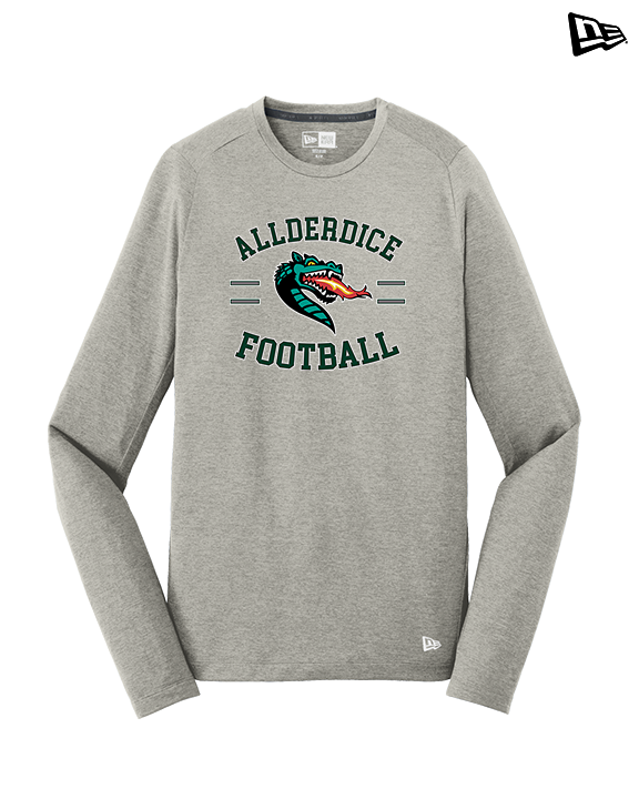 Allderdice HS Football Curve - New Era Performance Long Sleeve