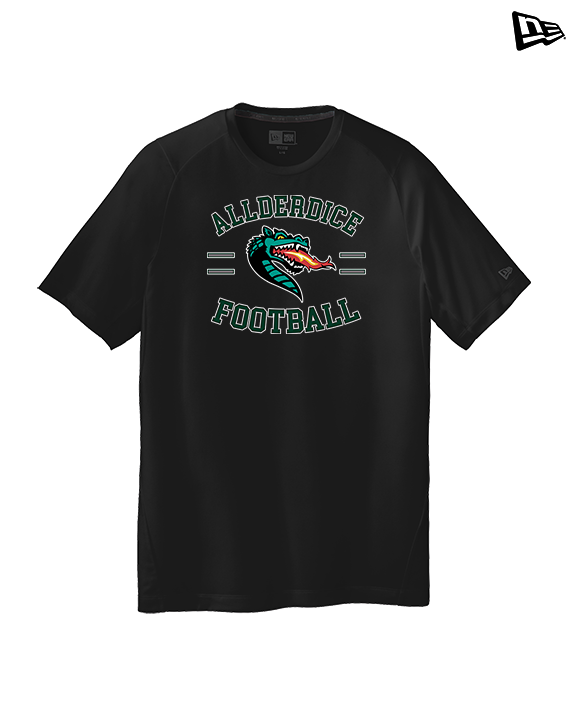 Allderdice HS Football Curve - New Era Performance Shirt