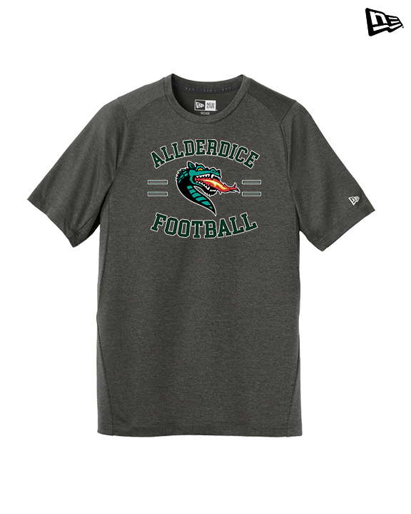 Allderdice HS Football Curve - New Era Performance Shirt