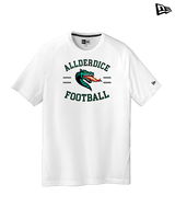 Allderdice HS Football Curve - New Era Performance Shirt