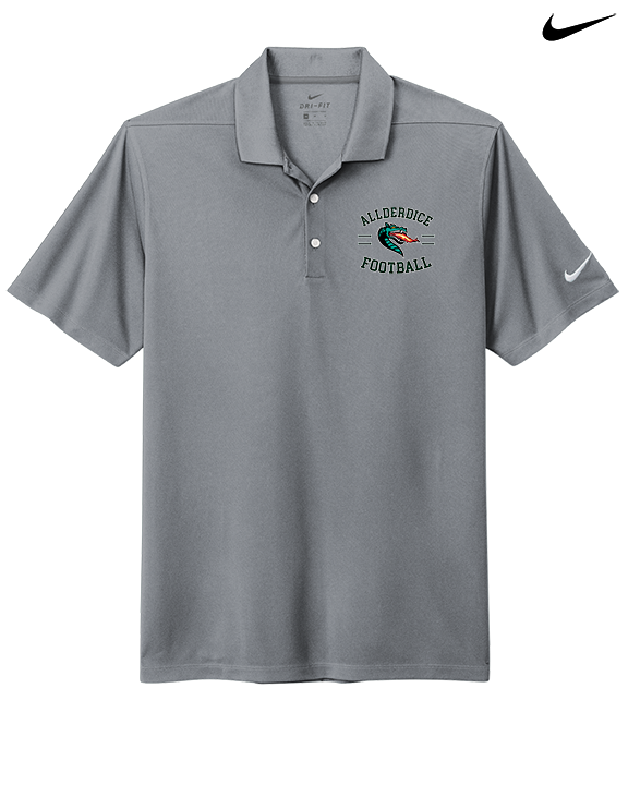 Allderdice HS Football Curve - Nike Polo