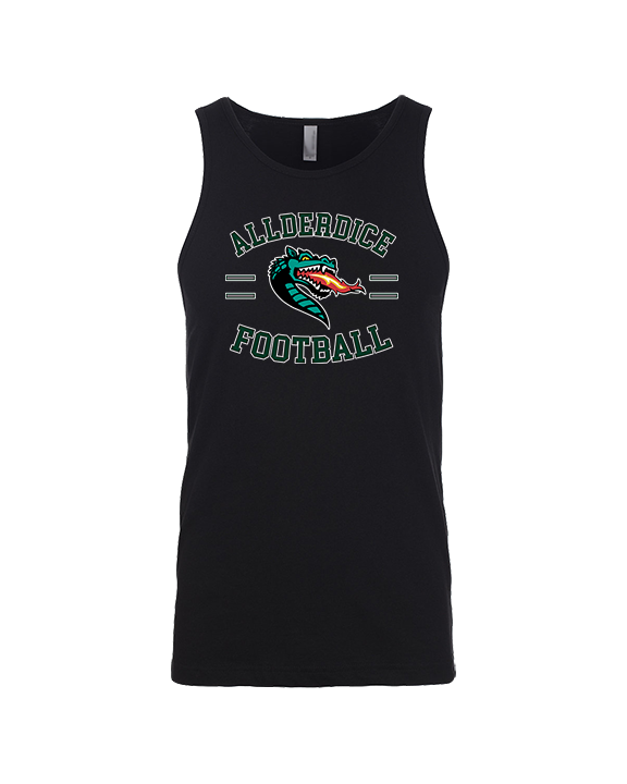 Allderdice HS Football Curve - Tank Top