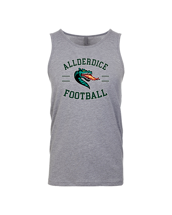 Allderdice HS Football Curve - Tank Top