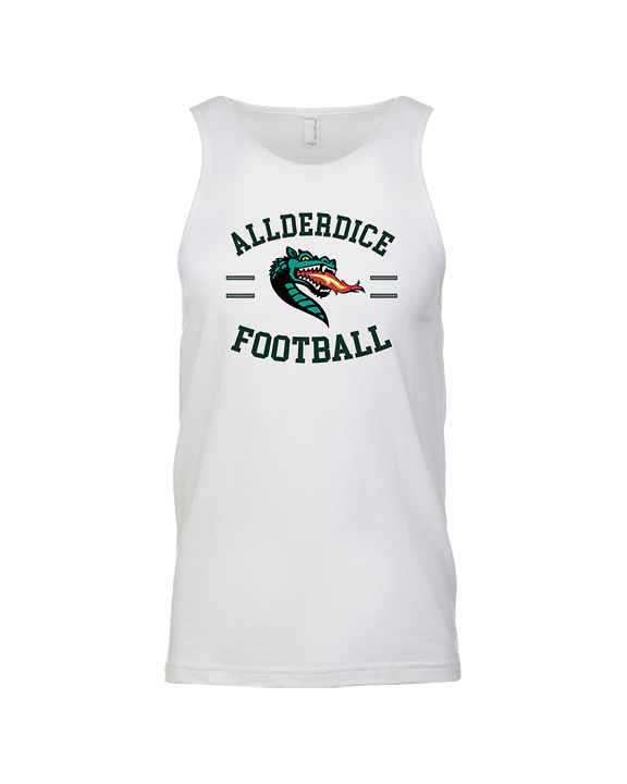 Allderdice HS Football Curve - Tank Top