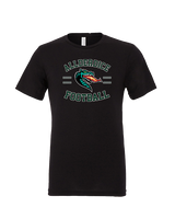 Allderdice HS Football Curve - Tri-Blend Shirt