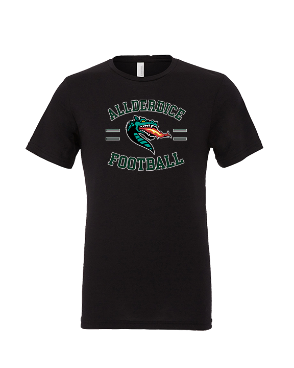 Allderdice HS Football Curve - Tri-Blend Shirt