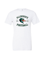 Allderdice HS Football Curve - Tri-Blend Shirt