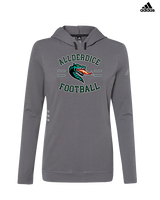 Allderdice HS Football Curve - Womens Adidas Hoodie