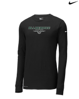 Allderdice HS Football Design - Mens Nike Longsleeve