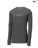 Allderdice HS Football Design - Mens Nike Longsleeve