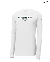 Allderdice HS Football Design - Mens Nike Longsleeve