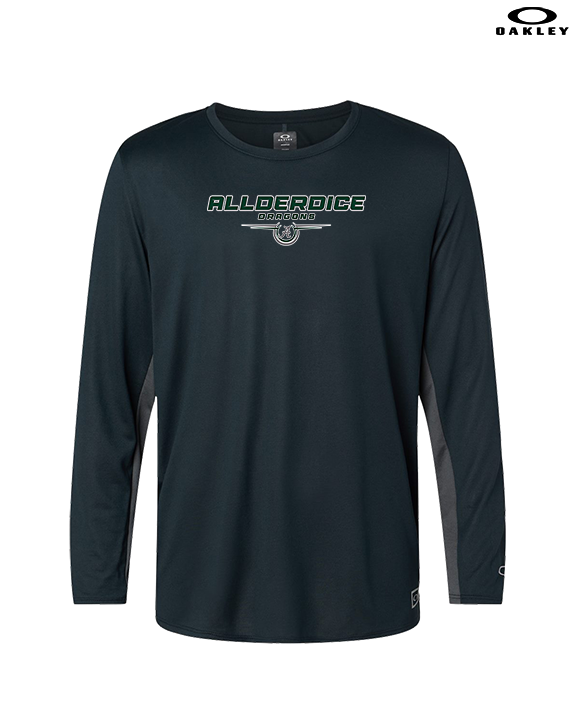 Allderdice HS Football Design - Mens Oakley Longsleeve