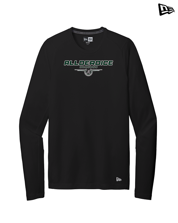 Allderdice HS Football Design - New Era Performance Long Sleeve