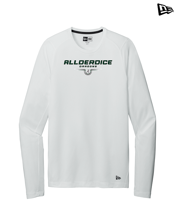 Allderdice HS Football Design - New Era Performance Long Sleeve