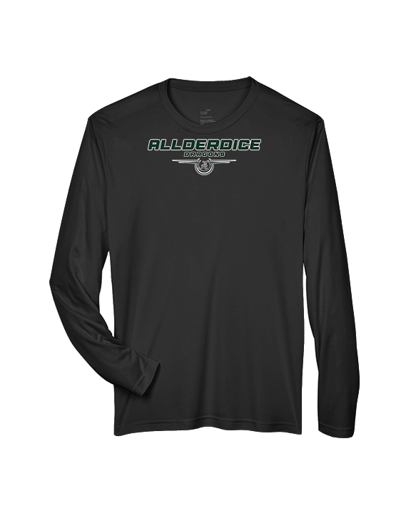 Allderdice HS Football Design - Performance Longsleeve