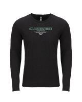 Allderdice HS Football Design - Tri-Blend Long Sleeve