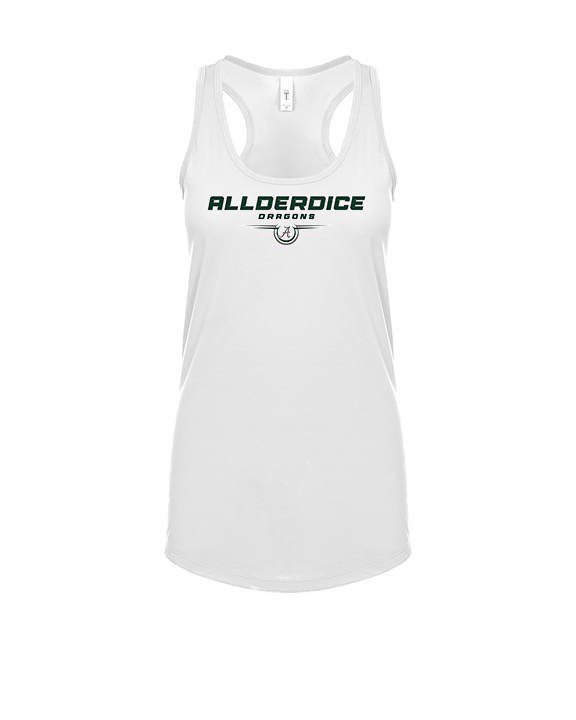 Allderdice HS Football Design - Womens Tank Top