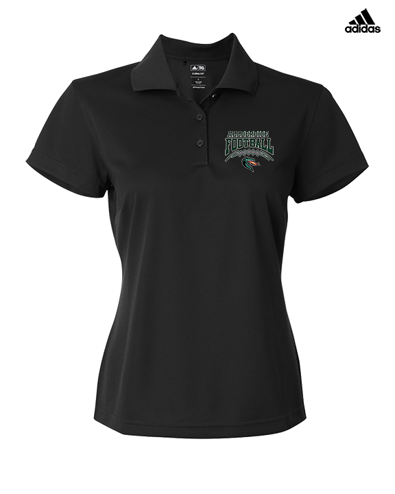 Allderdice HS Football School Football - Adidas Womens Polo